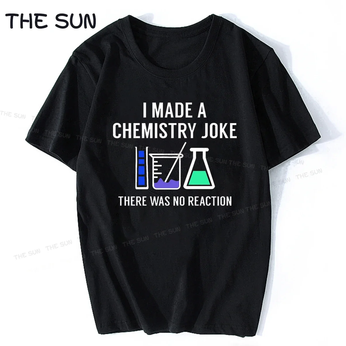 Chemistry T Shirt I Made A Joke Science Tshirt Black Funny Summer Tops Tee  Men Clothing  WOMEN cotton