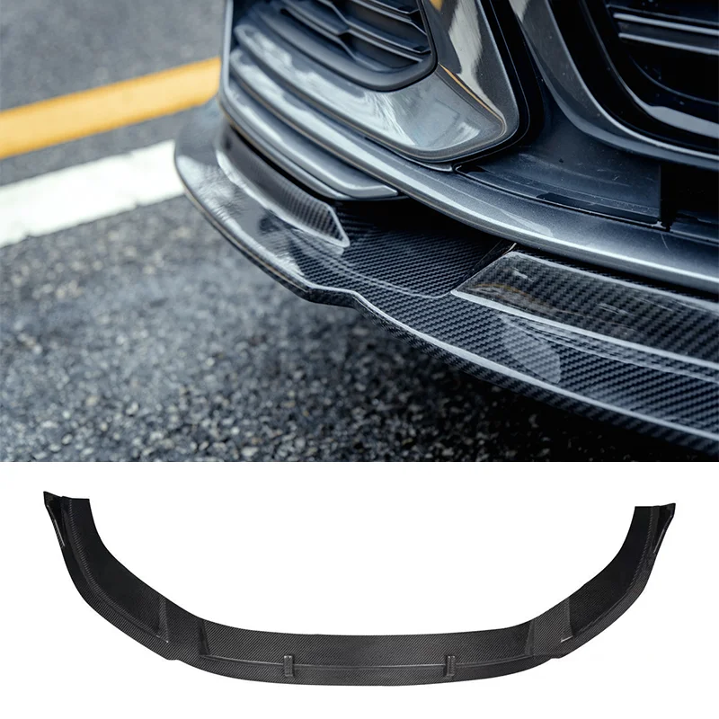 

Quality Bodykit Bumper Carbon Fiber Front Lip Splitter For Audi A6 C8 2020-2023, 100% Tested Well