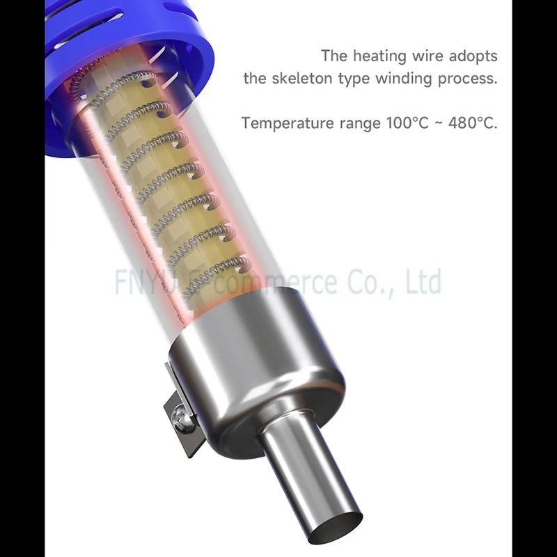 Heißer Luft Lötstation MECHANIC HK-8586D 700 W 2 In 1 SMD Lötkolben Reparatur LED Digital Display Wärme Pistole Löten werkzeug