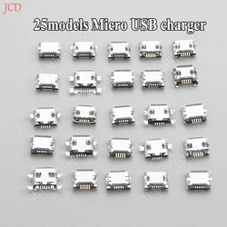 25 models Micro usb connector Very common charging port for Samsung/Moto/SONY/HTC/ZTE/Huawei/Xiaomi/Lenovo/... mobile,tablet GPS