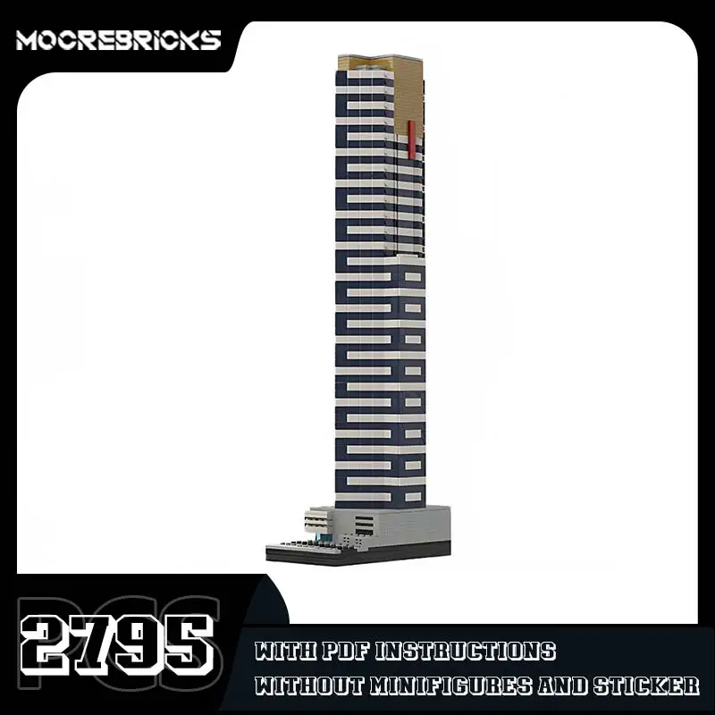 Sammlung Serie Eureka Tower Bausteine Stadt Wolkenkratzer Architektur DIY Modell Montage Ziegel kinder Weihnachten Spielzeug