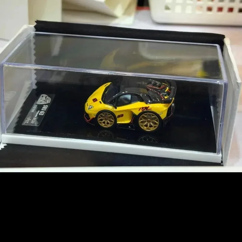 ERAQ XKR SVJ 63 Resin Motor Vehicle Toy Die-casting Metal Model Collection Boy Gift