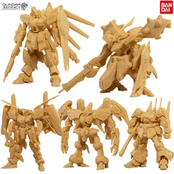Japanese Genuine Gacha Scale Model GUNDAM ARTIFACT Gouf Flight Type Qubeley Stark Jegan Decoration Action Figure Toys