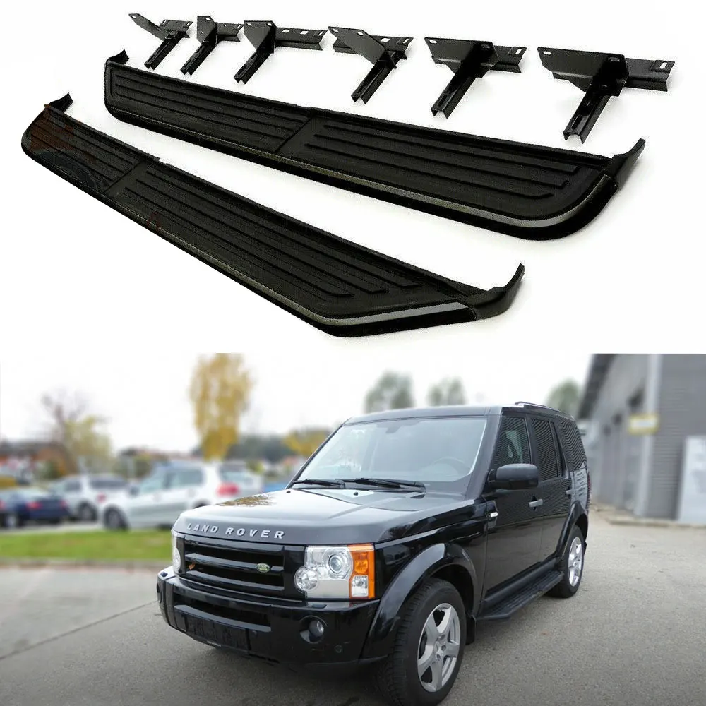 Side Step Nerf Bar Running Board Fits for Land Rover Discovery LR3 LR4 2003-2016