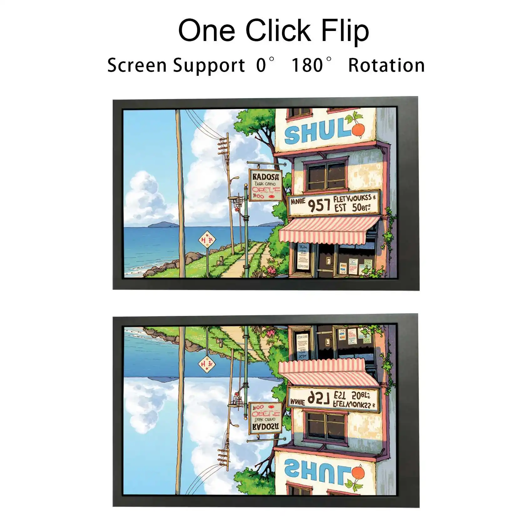 8in 1280x800 VS080ZJ03T 5 نقاط بالسعة اللمس IPS شاشات كريستال بلورية ، دعم عرض المرآة