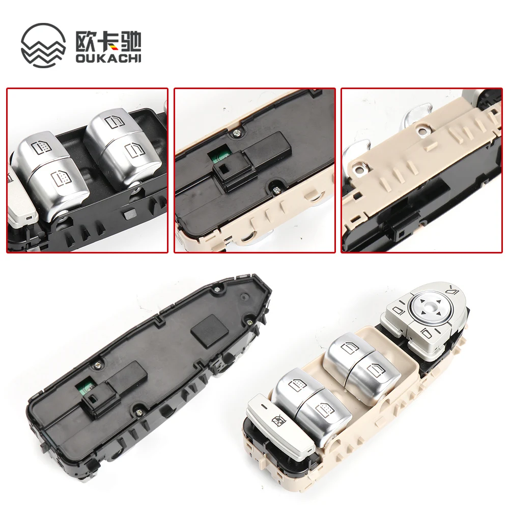 Front Rear L/R Power Window Control Switch Regulator Button For Mercedes-Benz W222 S550e S600 S63 2229051505 Car Auto accessorie view 4