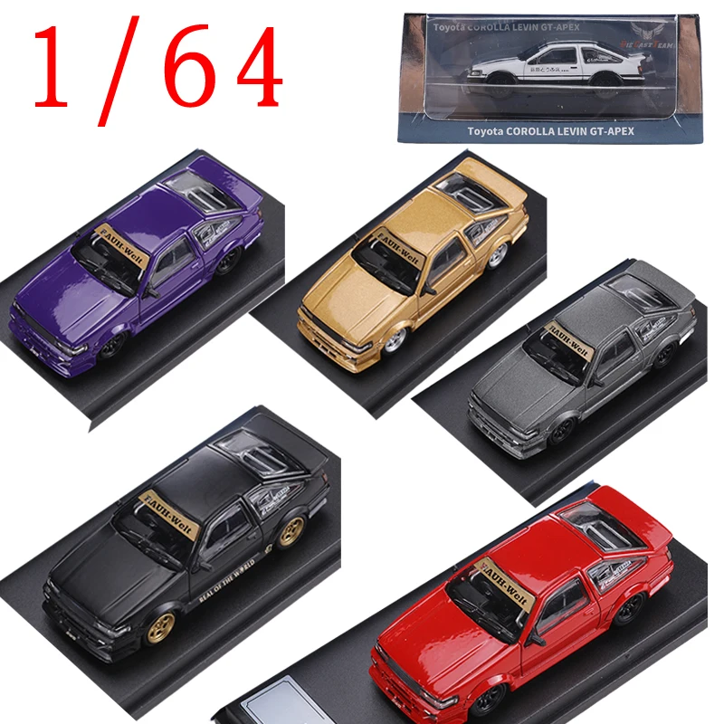 

DCT литой автомобиль масштаб 1/64 Toyota AE86 модель спортивного автомобиля из сплава Toyota AE86 гоночный автомобиль коллекция подарочные игрушки для мальчиков