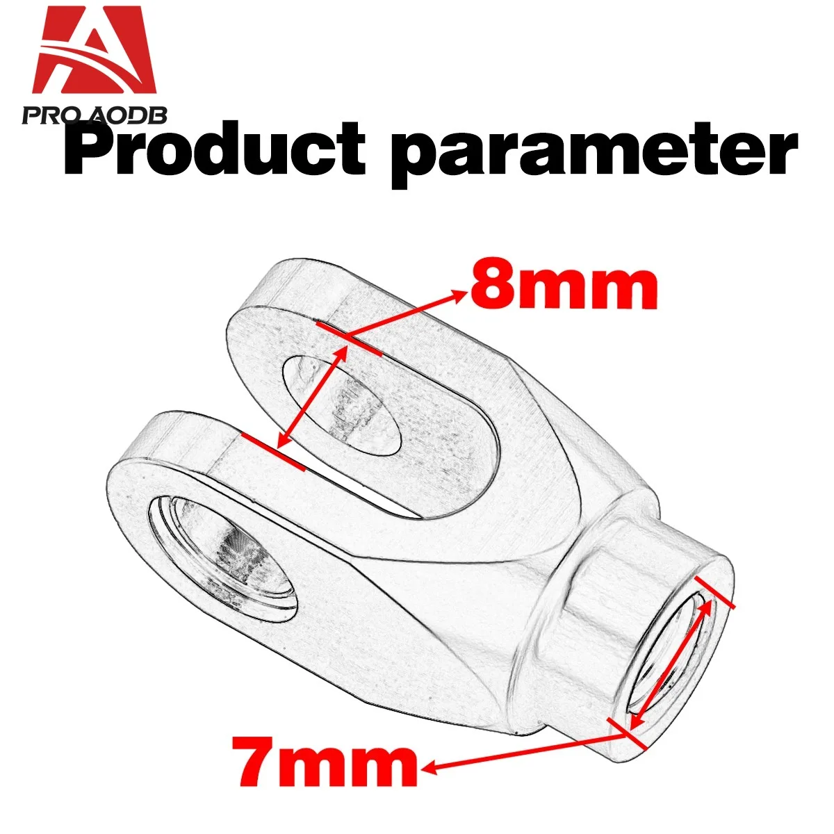 For Suzuki RM80 RM85 RM125 RM250 RMX250S RMX250R DRZ400S DRZ400R DRZ400SM 250SB LTZ400 LT-R450 CNC Rear Brake Clevis 1998-2019