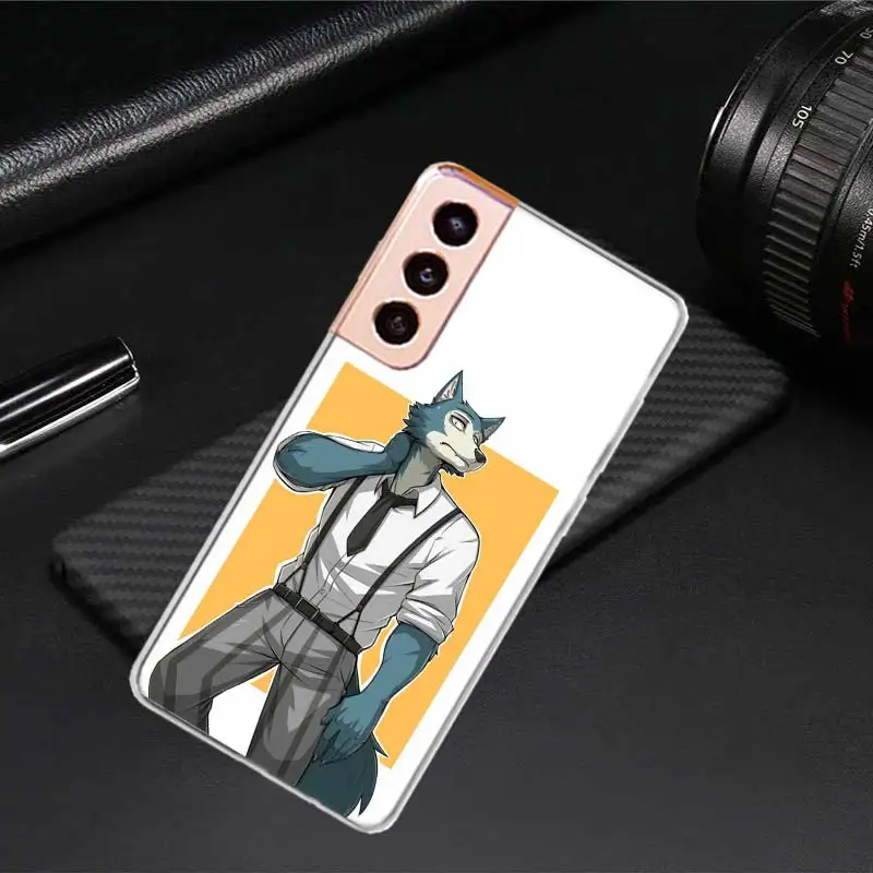 Beastars Legosi Phone Case For Samsung S21 S23 FE S20 Plus Galaxy S24 S22 Ultra Capa S10 S10E S9 S8 S7 Edge Cover TPU Fundas Sof