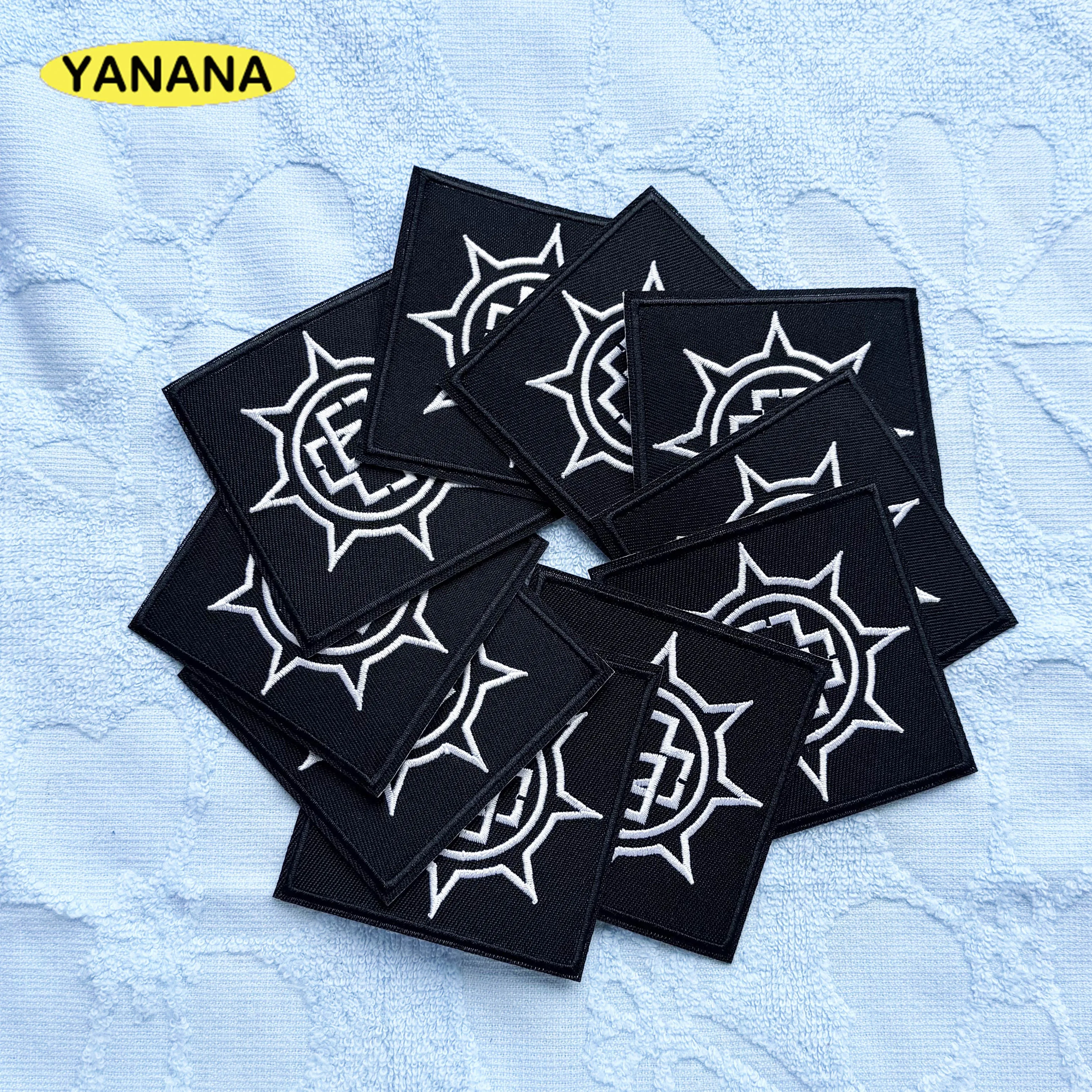 10 PCS Music Embroidered Patches Clothing accessories T-shirt patch DIY Iron On Patches For Clothing Jackets Jeans Badges