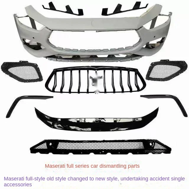 Extreme MakeoverFor President GT Geberit Levante Front Bumper Cover Headlight Leafboard From Old Model To New Model Dismantling