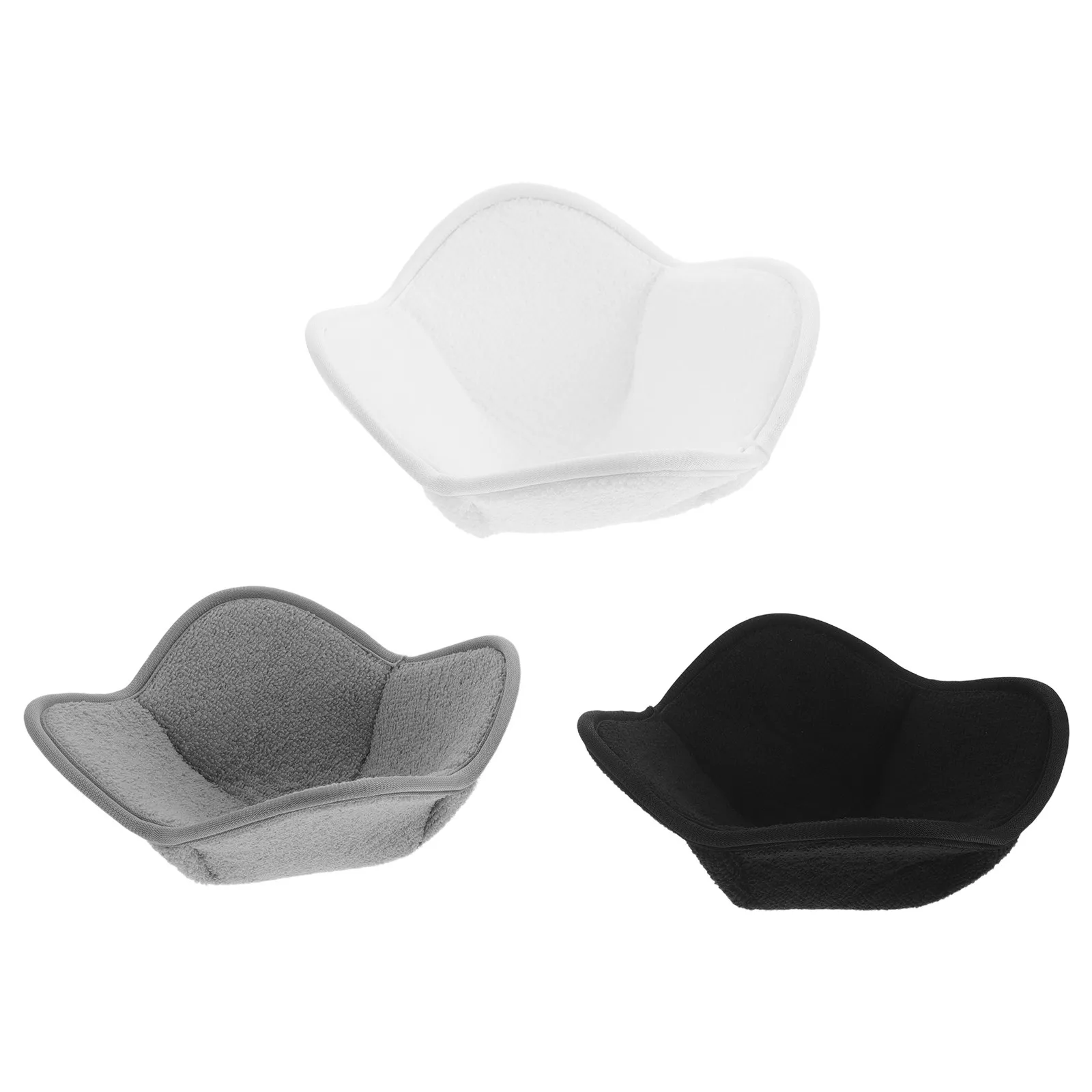 3Pcs Microwave Bowl Cozy Holders Heat Proof Mats 6.9 Inch Non Slip Microwave Hot Pads Multipurpose Insulated Pot Mat for Kitchen