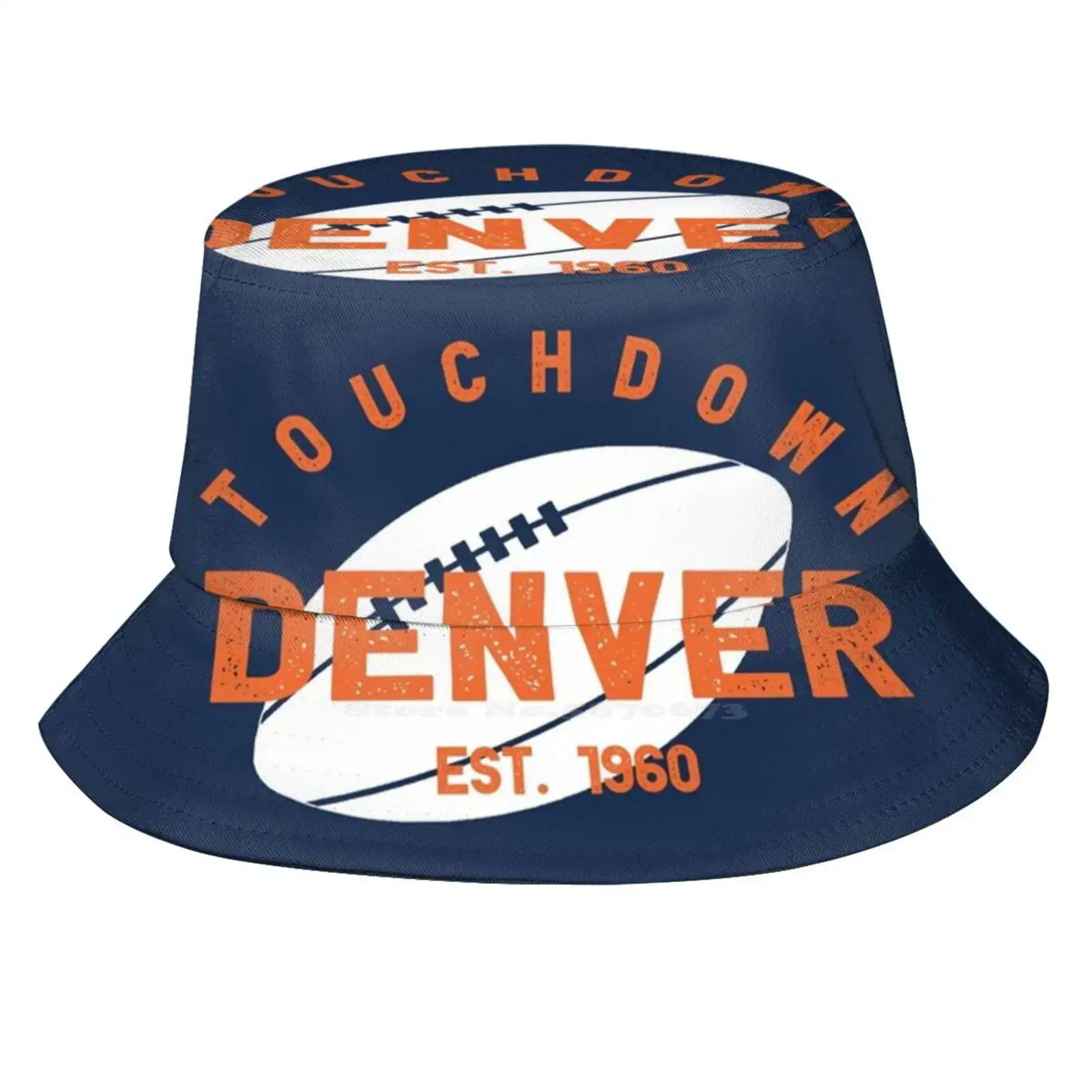 Gorra de fútbol del equipo Denver Kickoff Unisex, sombrero protector solar para exteriores, equipo de fútbol de Colorado, Broncos, fanáticos del fútbol