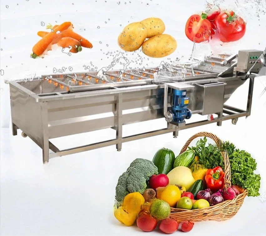 Large, Continuous Prepared Dishes, Crayfish, Washing Line, Large, Fungi, Bubble Washer