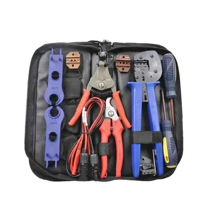 

Solar PV crimping tool kit for Crimping/Cutting/Stripping tools with connector-Toolkit-01