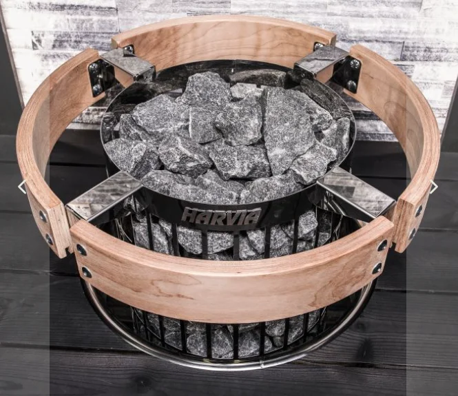 Hot selling：Steam Sauna Heater Safety Guardrail Dry Steam Sauna Room Sauna Stove Safety Guardrail