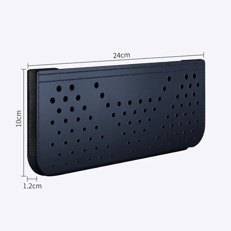 Car Net Storage Bag Car General Storage Box Multi-Functional Storage Bag Mobile Phone Bag Hanging Bag Paste Type Car Accessories