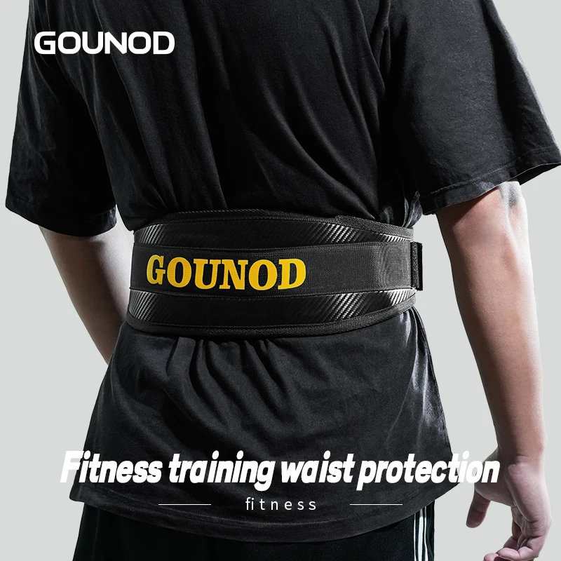 GOUNOD Fitness Waist Back Support Belts Sweat Belt Trainer Trimmer Musculation Abdominale Sports Lumbar Joint Protector