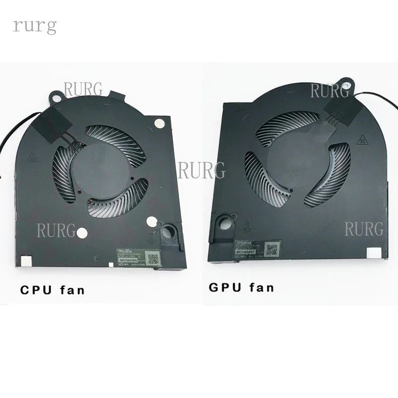 R+  RTX3060 For Dell Traveling Box G15 5510 5511 5515 Computer Fan Module 0C6FY4