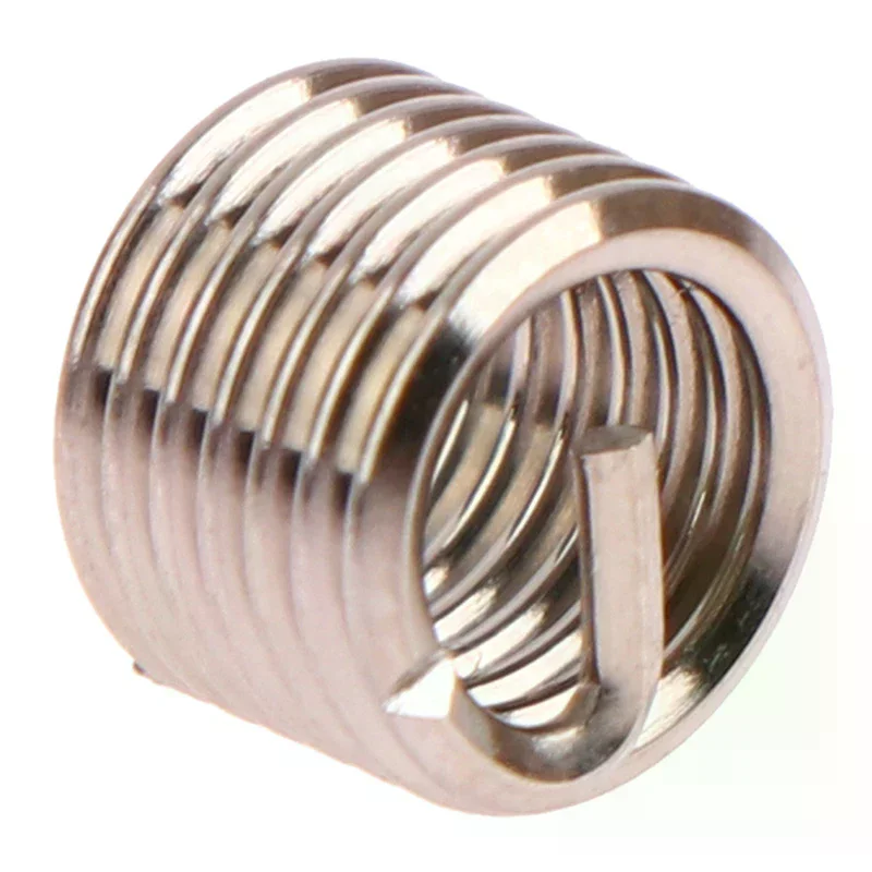 M6 x 1.0 Stainless Steel Helicoil Insert 1.5D, Wire Thread Repair Coil for Damaged Threads