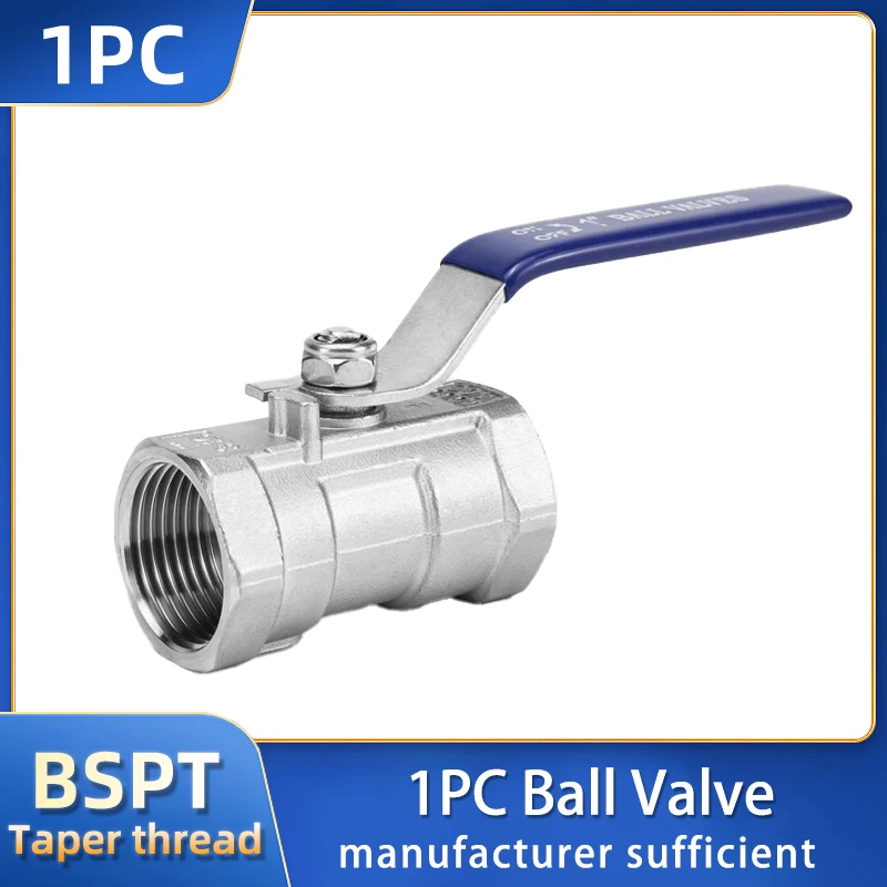 201/304/316 stainless steel one-piece ball valve/internal threaded ball valve/tap valve switch 4 minutes 6 minutes 1/2 3/4 1“ 2”