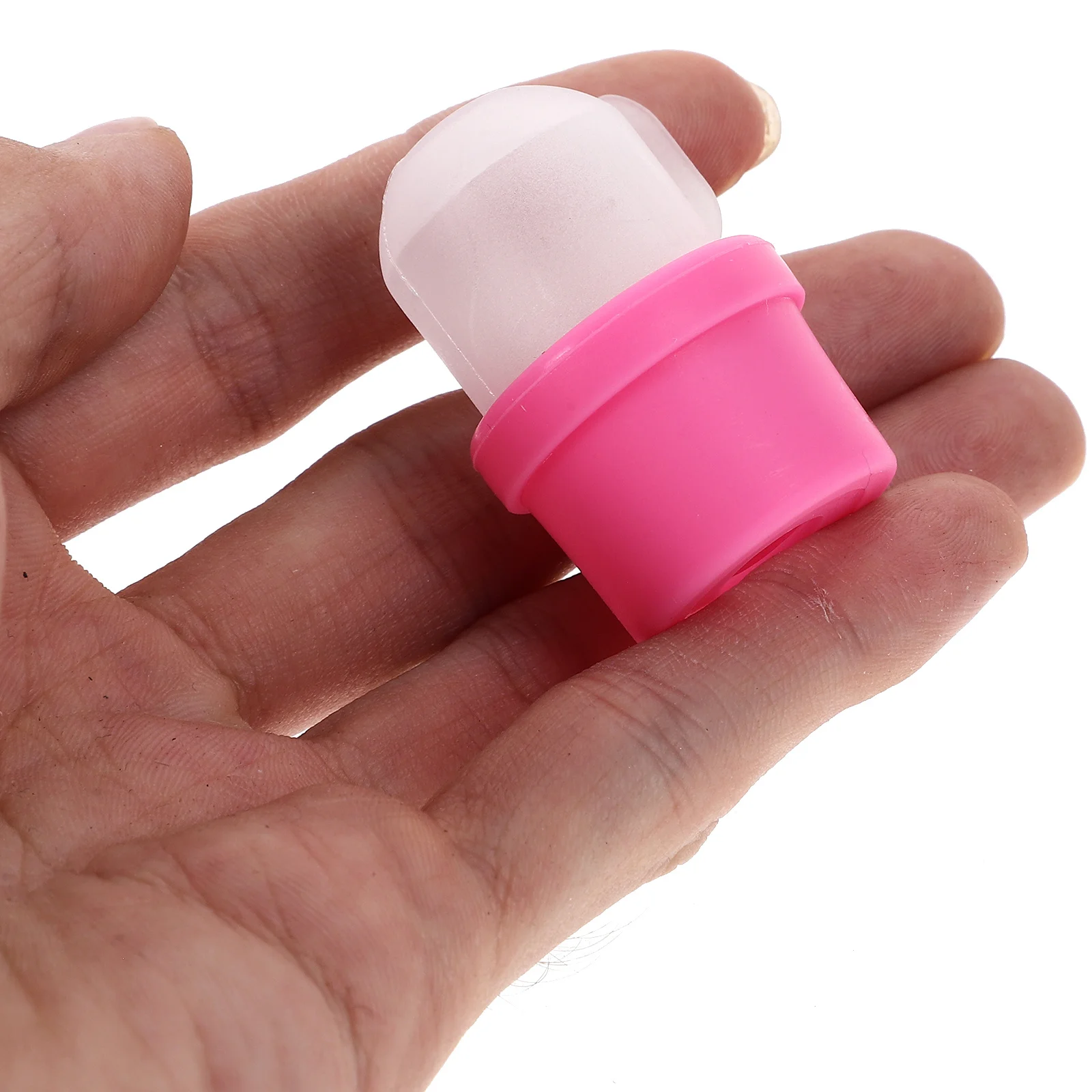 20Pcs Gel Polish Remover Tool Silicone Nail Soak Off Caps Reusable for Acrylic Fake Nails Manicure Care Nail Art Soak Off Cap