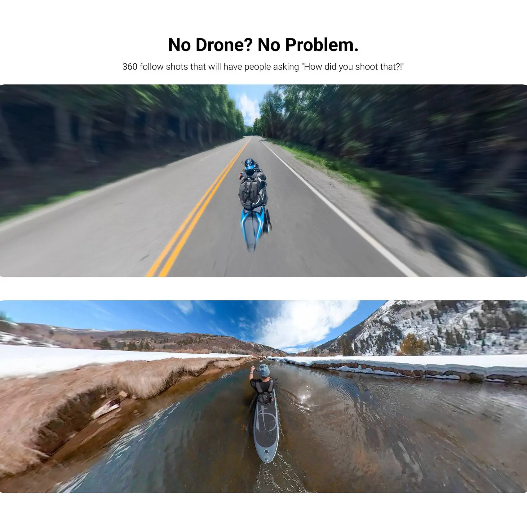 Untuk Insta360 ONE X2/ R Aksesori Dudukan Ransel Orang Ketiga Bingkai Dudukan Ransel Aksesori Kamera Aksi-A25R