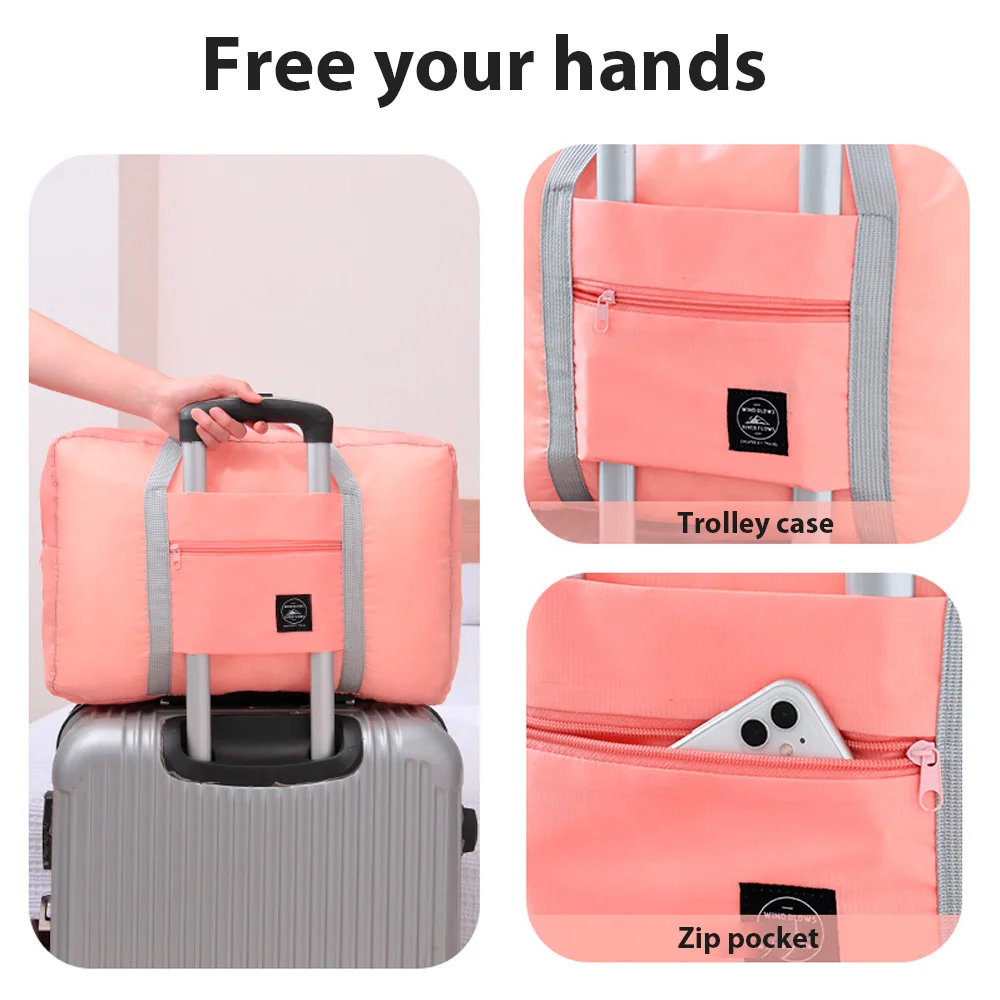 Laptop Folding Storage Bag Travel and Office Portable Airplane Bag for IPad MacBook Multifunctional Large Capacity Travel Bag