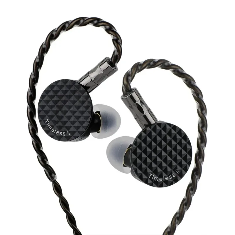 7HZ Timeless II HIFI in-Ear Wird Earphone 14.5mm Planar Magnetic Driver Monitor IEMs with With 3.5+4.4MM 7N OCC Cable Connector