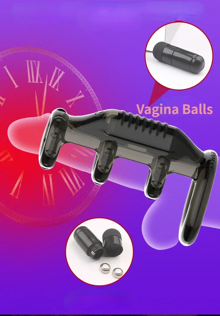 Wolf Tooth Penis Cover Silicone Penis Cover Vibrating Ring Man Penis Case Couple Sex Toys Sem Lock Condoms Cocking Ring