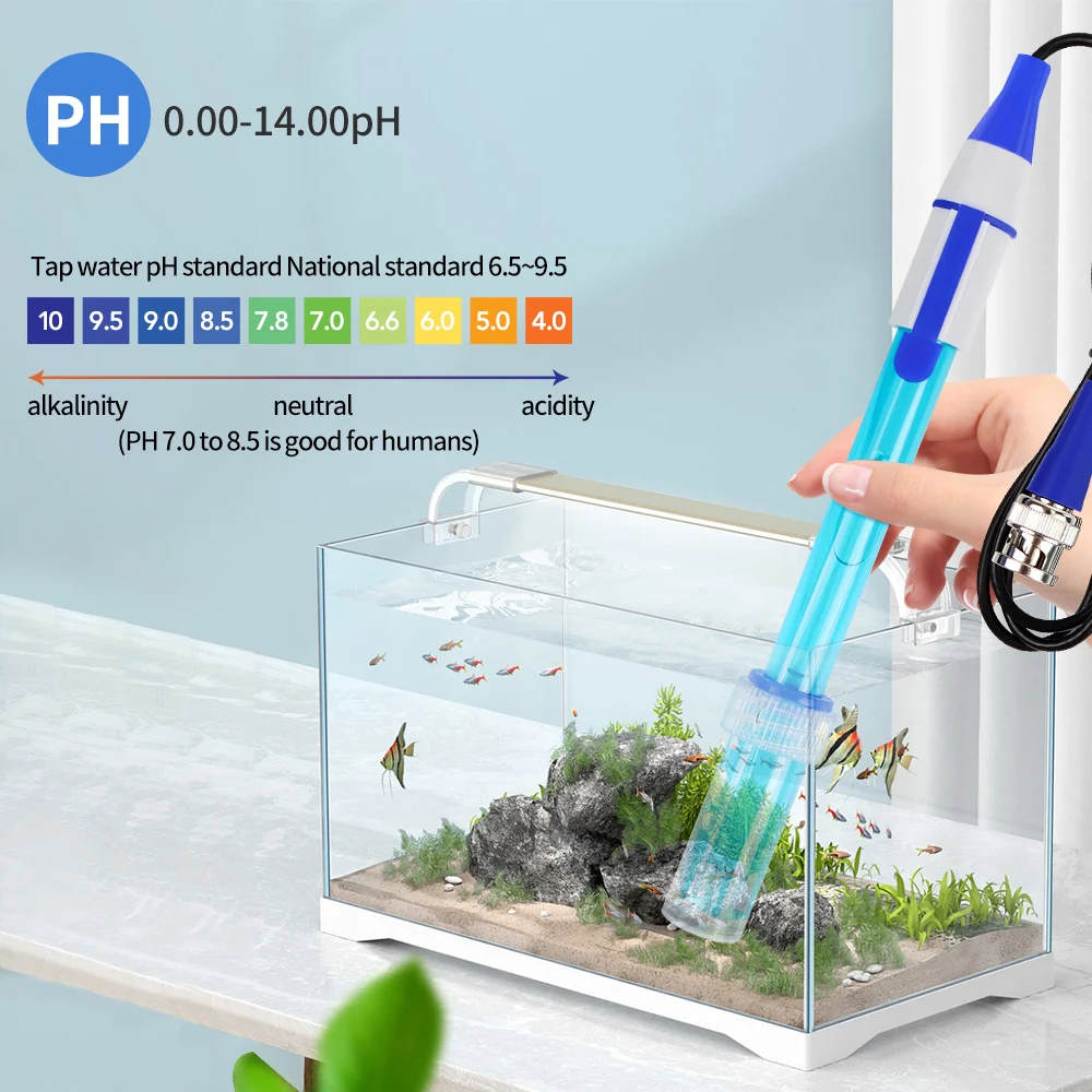 PH Electrode Sensor Probe Factory Industry Experiment Laboratory Pool Water Analyzer PH Meter Tester PH Probe BNC Connector