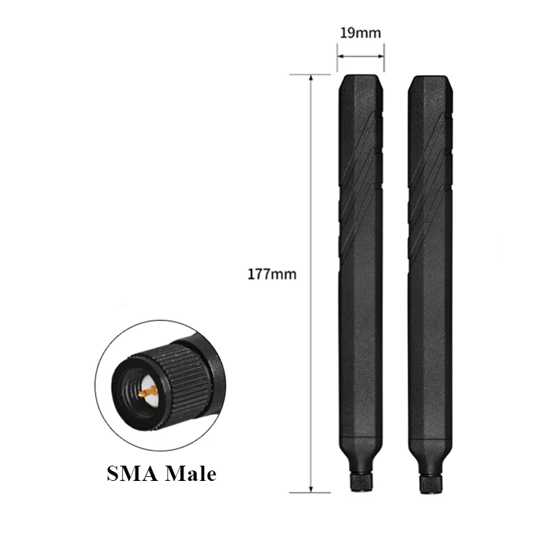 2PCS 4G LTE Module Antenna Aircraft Model Unmanned Aerial Vehicle Specialized Waterproofing Remote Control Signal Enhancement