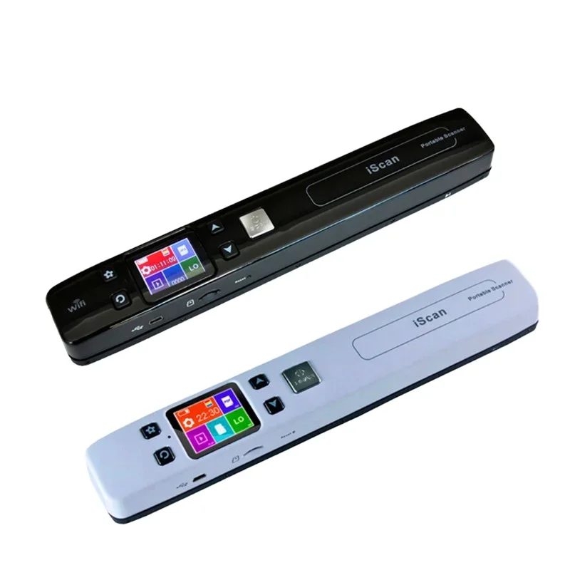 A4 Book Image Mini Document Scanner 1050DPI HD Color Wireless 1050DPI HD Color Scanning Machine JPG PDF Office Library Use
