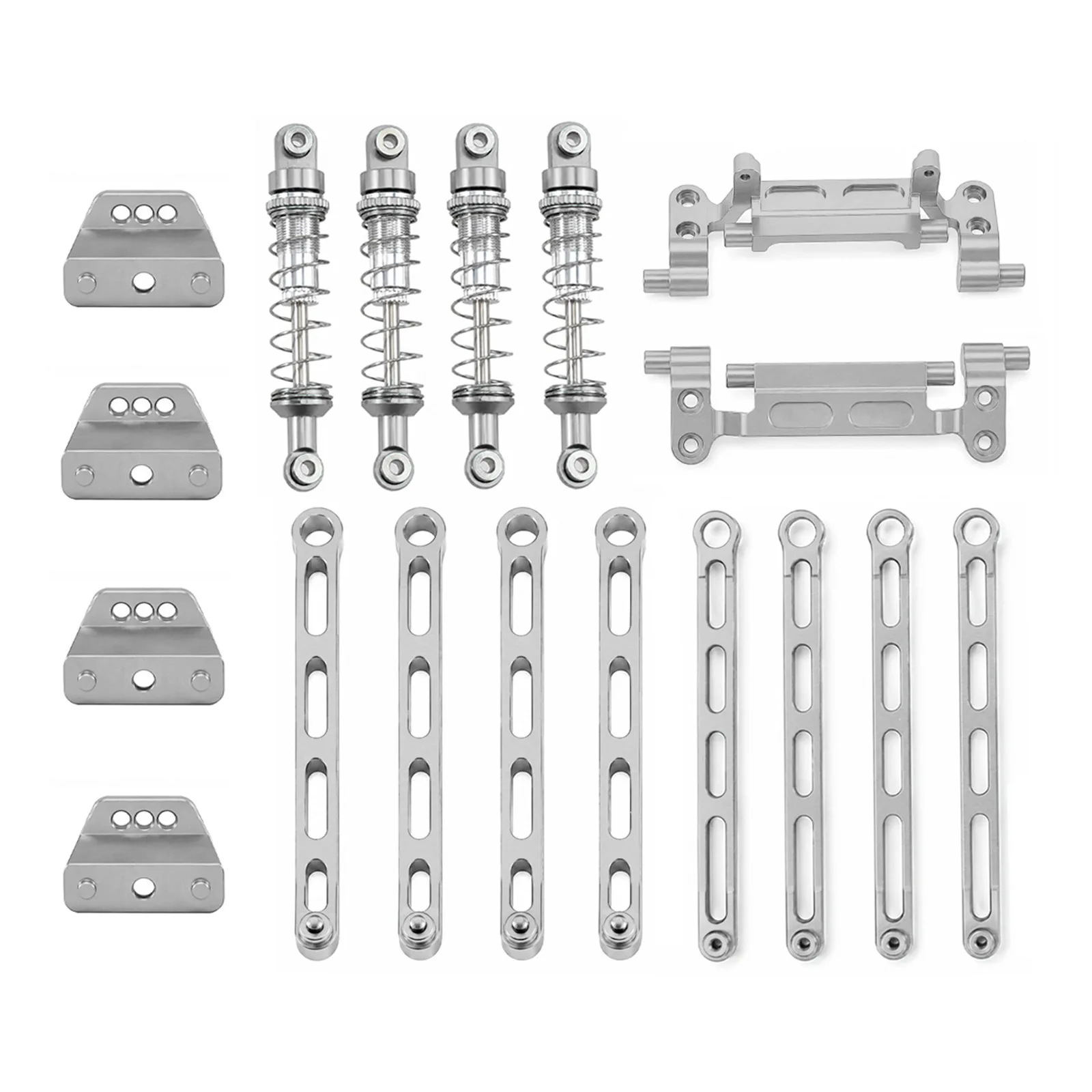 Metal Chassis Link Oil Shock Absorber Link Mount Upgrade Parts For MN 1/12 MN300 MN78 MN168 RC Crawler