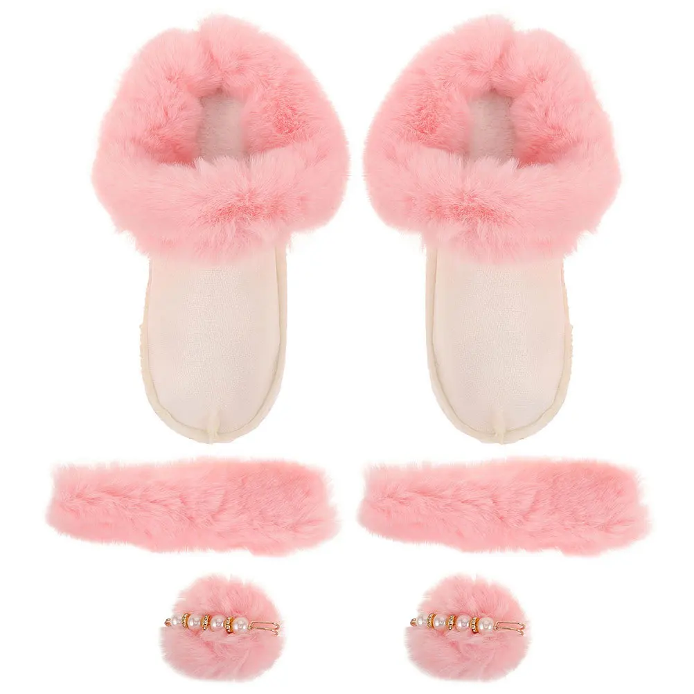 

Warm Fleece Cotton Cover Shoe Thickened Stockings-Baibaibai-42-43) Washable