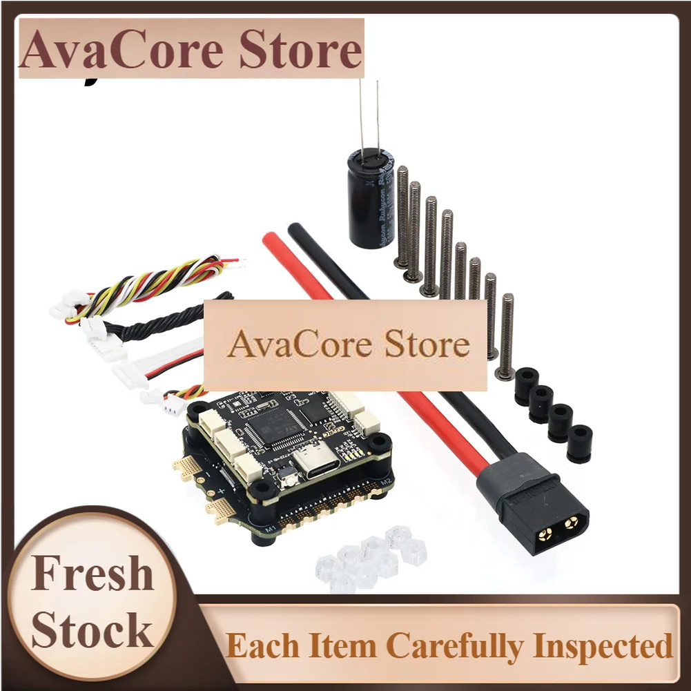 AvaCoreGEPRC TAKER F722 BT 8Bit 65A Stack F722 V2 FC & H65_8S_BLS 65A 4IN1 ESC