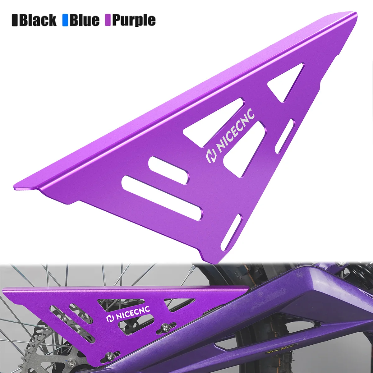 

For Surron Electric Bike Rear Chain Cover Guard Protector Shield For 2025 2024 Surron Light Bee X S L1E Surron Light Bee Parts