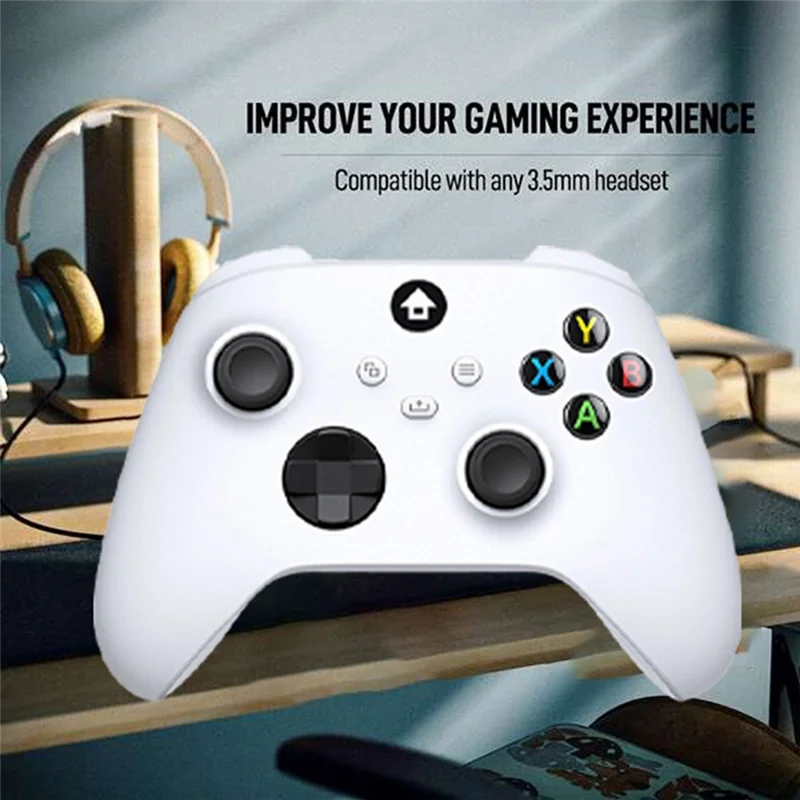 Wireless Game Controller Adapter For  One,  Series X/S, 2.4GHZ Controller Receiver For Windows PC Gamepad Durable White-