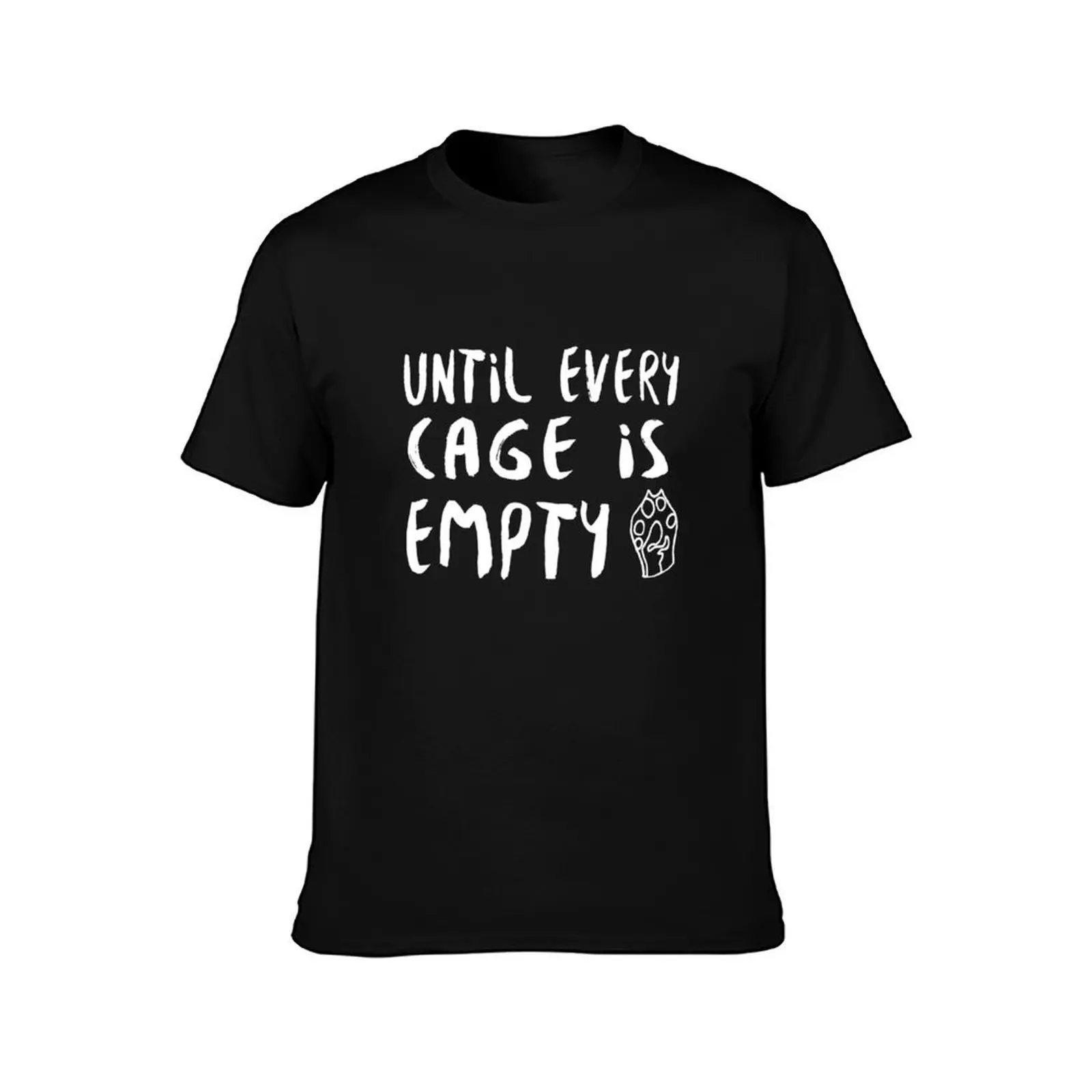 Until Every Cage Is Empty ? MFC T-Shirt Big Size Simple T-Shirt