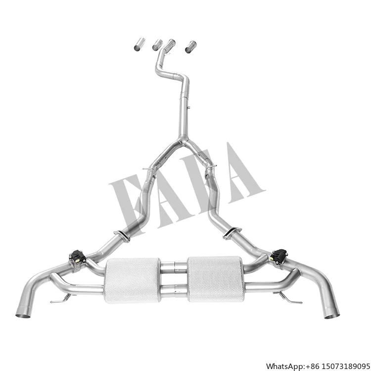 

For X5 G05 3.0T New High-Performance Cat Back Exhaust System Stainless Steel Mid-Tail Exhaust Pipe