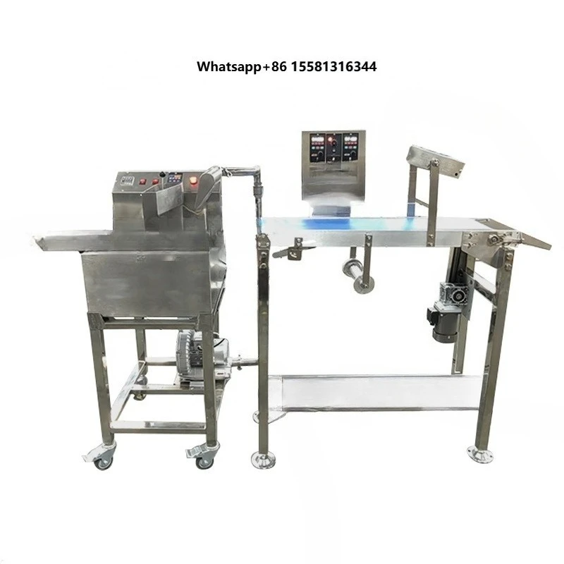 High Efficiency Chocolate Machine Maker / Cocoa Chocolate Making Machine / Almond Chocolate Coating Machine