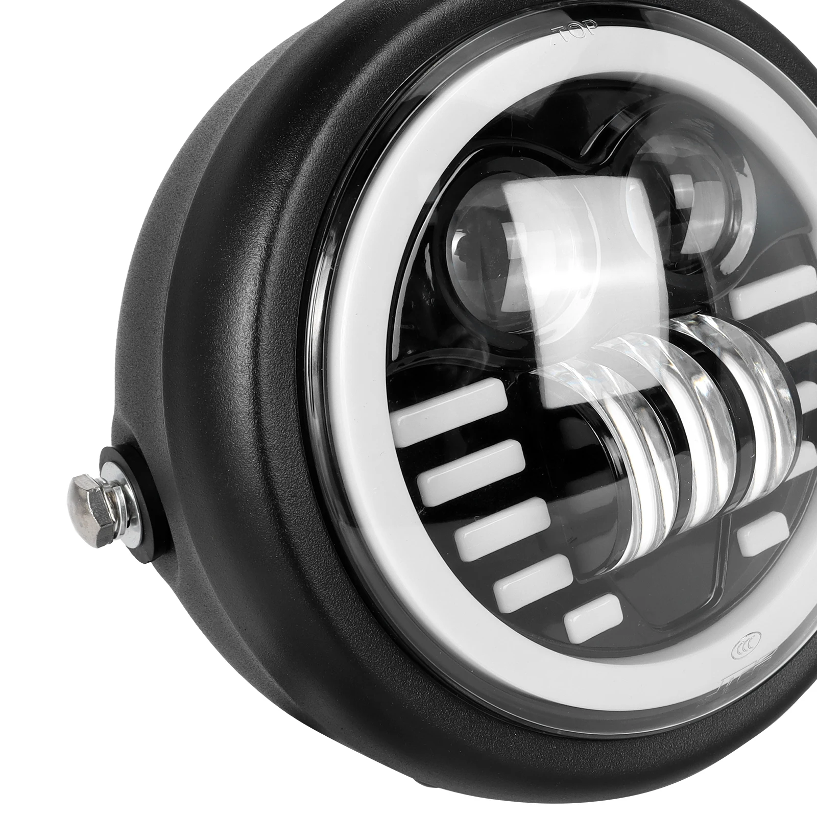 Motorcycle LED Headlights 12-80V Lamp External High Brightness Spotlights+turning Light ELECTRIC SCOOTER EBIKE TRICYCLE DIY PART