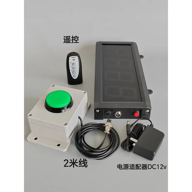 For Large Screen Handheld Electronic Digital Display Manual Button Counter For Jogging Advertising Campaign Clock In Counter