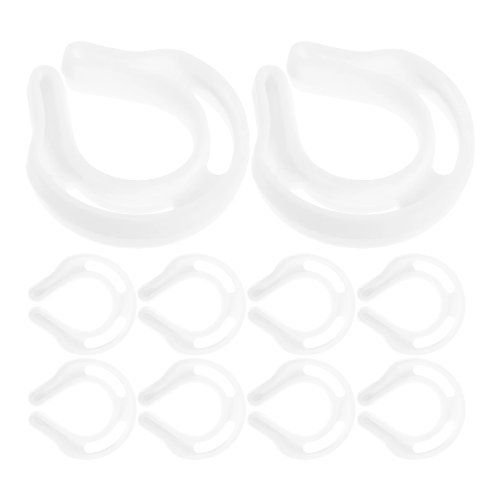 

10 Pcs Door Clip Anti-pinch Stopper Anti-collision Baby Proof Anti-opening Device Child Slam Safety Products