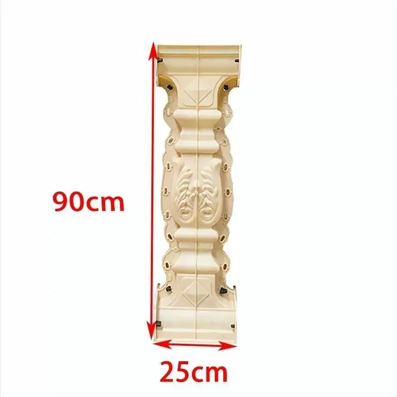 Plastic concrete fence molds roman decorative concrete baluster mold concrete column moulds pillar mold