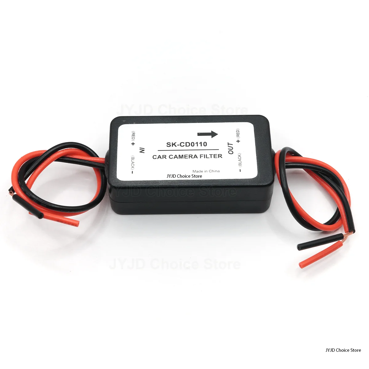 Rectifier DC 12V Power Car Rear View Camera Power Relay Capacitor Auto Car Camera Filter Relay Capacitor Filter Connector