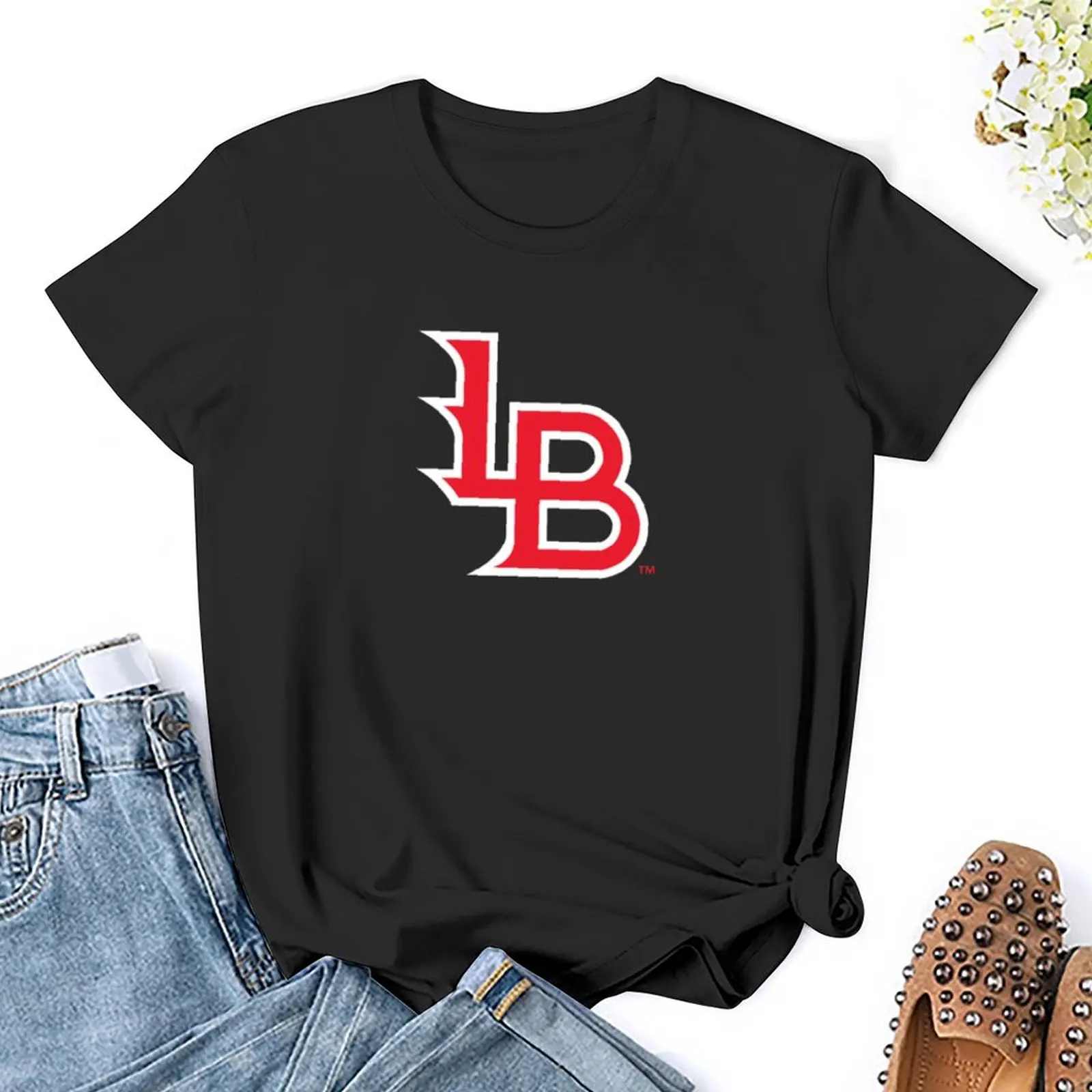 Louisville Bats T-Shirt summer clothes cute tops oversized anime clothes korean Women's clothes