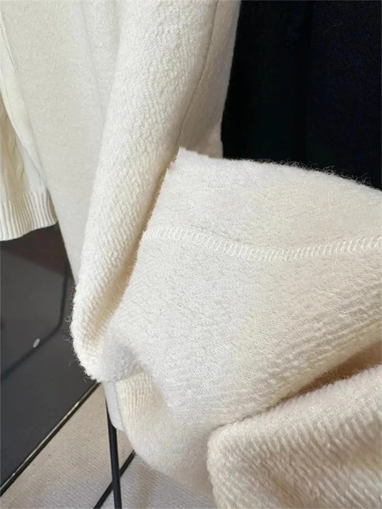 한국 슬레 하이웨이스트 와이드 레그 스트레이트 캐주얼 팬츠 남녀공용 부드럽고 편안한 가을 겨울 패션 슬림 롱 트라우저