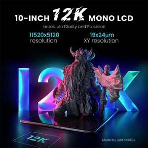 Elegoo Saturn 3 Ultra 12K Mono Msla Printer 3D 10 '' 12K LCD Resin 3D Printer Speed up to 150 mm/h Print Size 219*123*260mm 10 Main Sales Printer Kit 3D - №1
