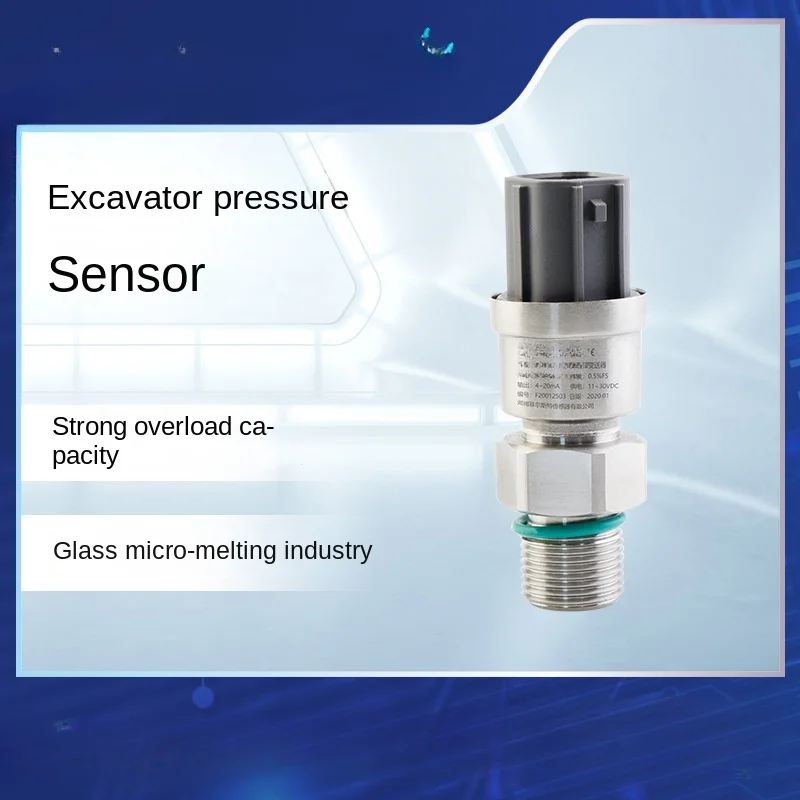 Excavator pressure sensor, compressor/refrigerator pressure transmitter, oil pressure measurement